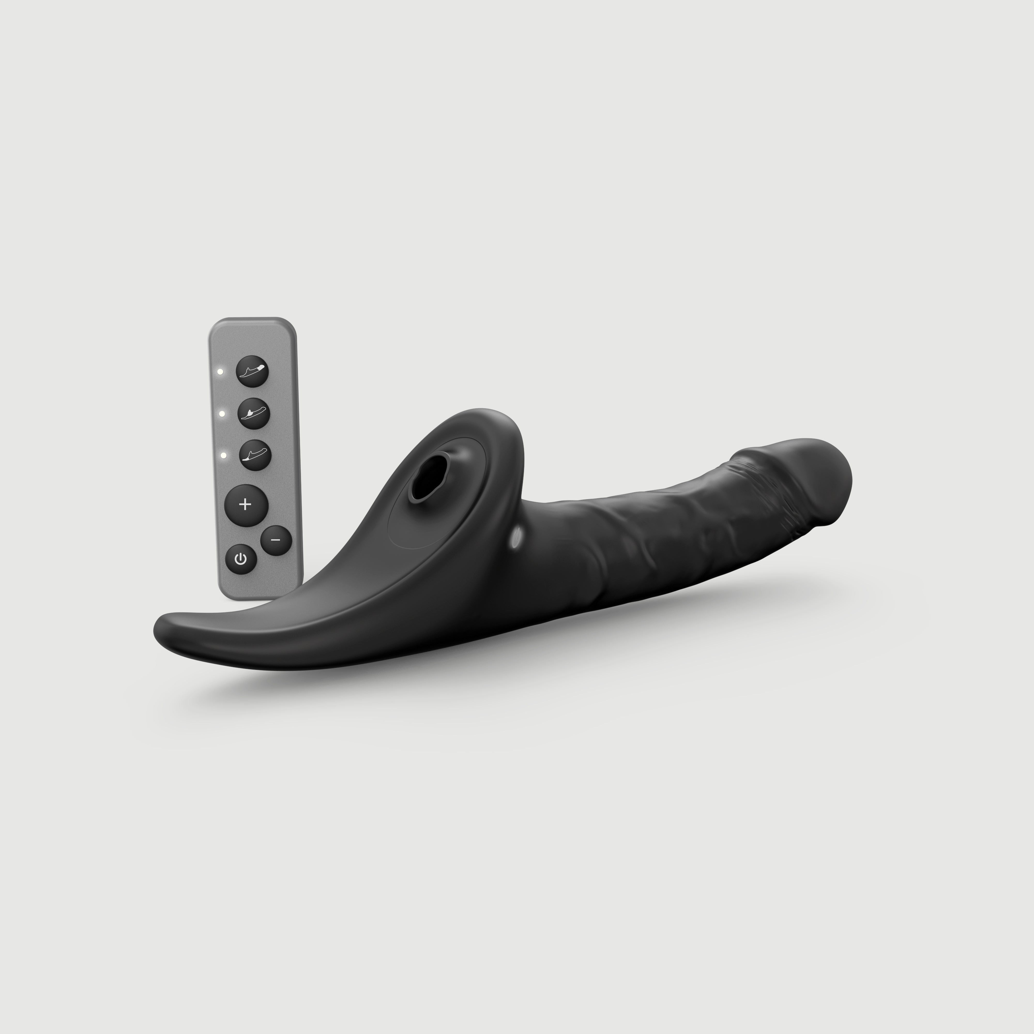 strap-on-me Multi-Orgasm Réaliste Vibrant, dildo vibrant silicone médical